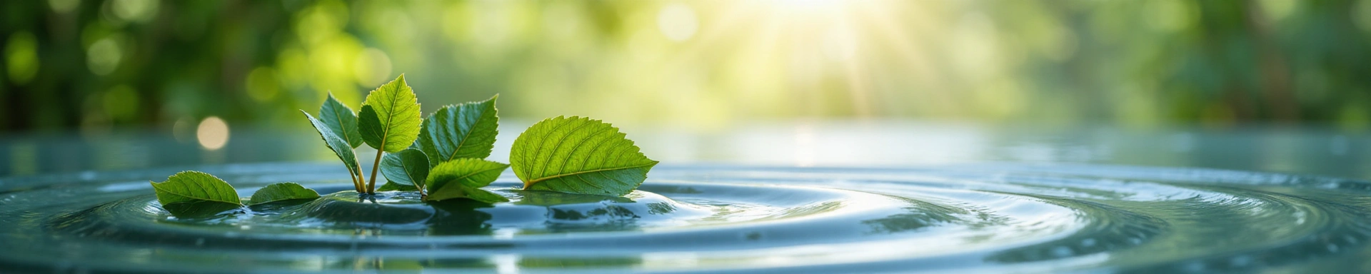 Abstract image of natural elements blending, symbolizing transformation and well-being.